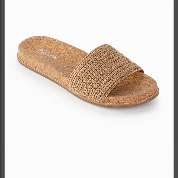 COPY - The Sak Mendocino Slide Sandal crocheted - Picture 2 of 7